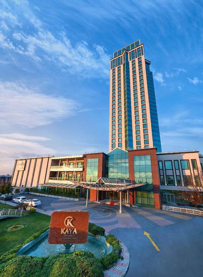Hotel for 3 personer, med have og sauna såvel som jacuzzi og pool i Istanbul