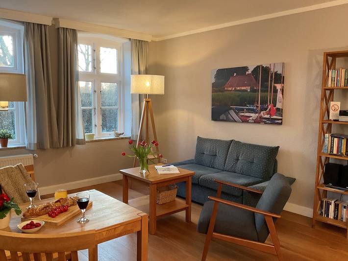 Ferienwohnung für 2 Personen, mit Garten, kinderfreundlich