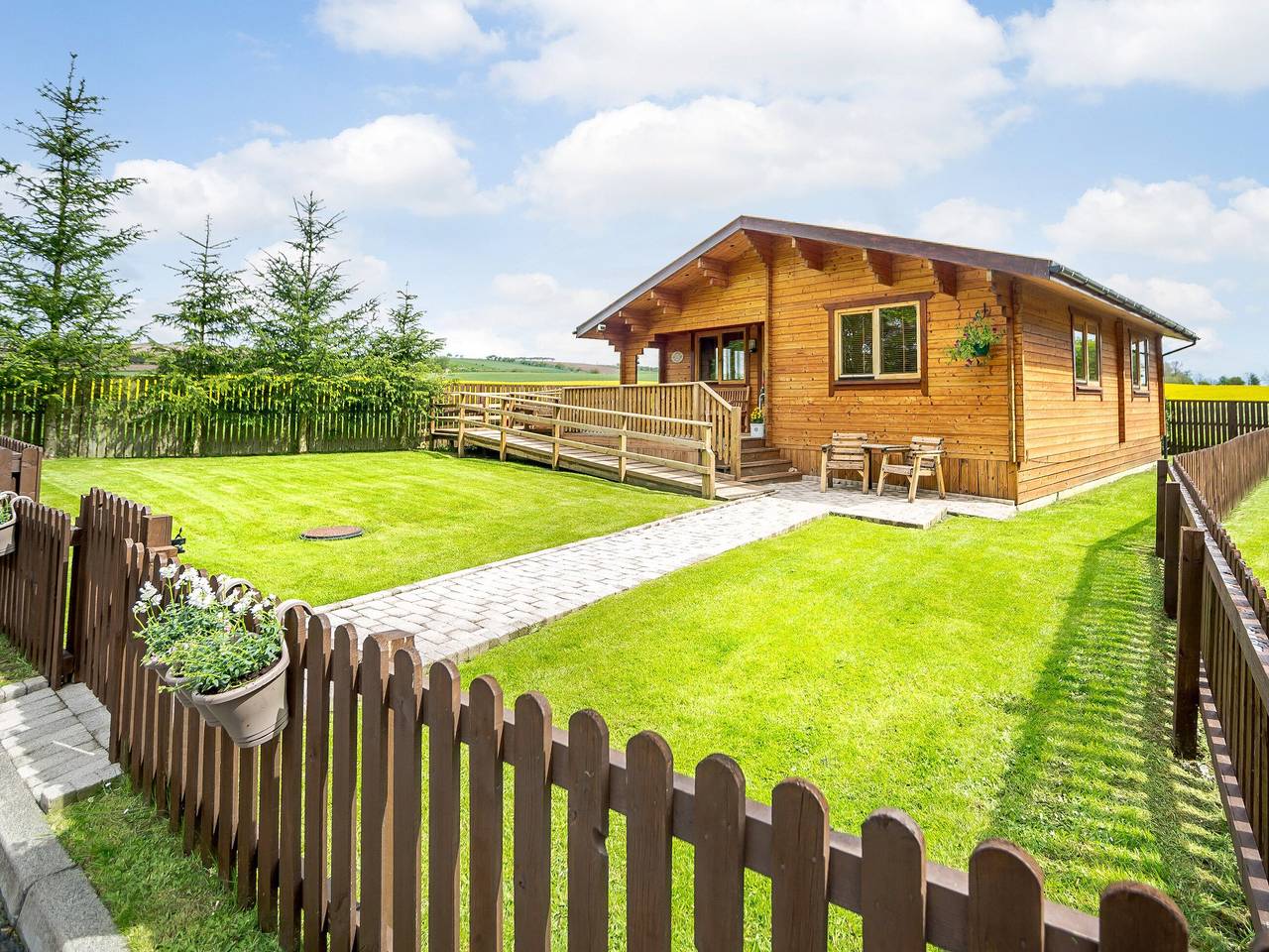 Cottage voor 4 personen met tuin in Scottish Borders
