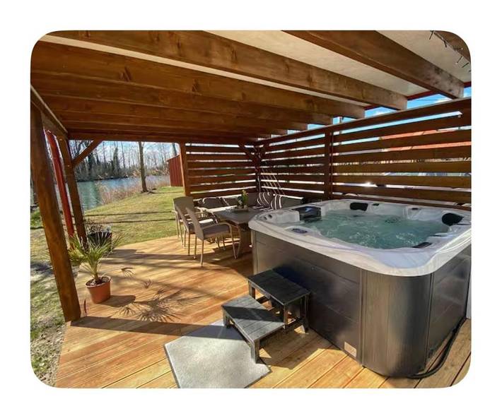 Ferienwohnung für 6 Personen, mit Sauna und Ausblick sowie Terrasse, mit Haustier - 1