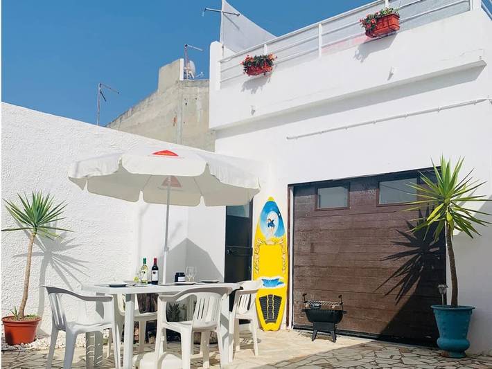Apartamento de férias para 6 pessoas, com Jardim em Atouguia da Baleia