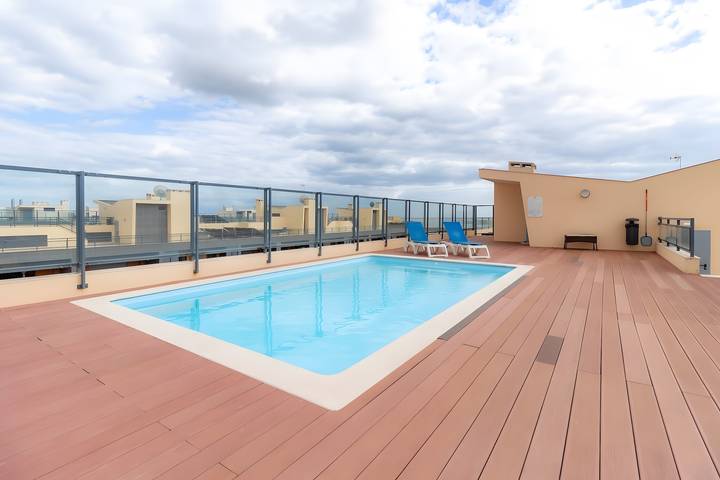 Holiday rental for 3 people, with Balcony in Olhão