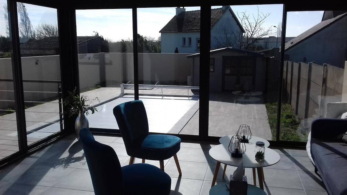 Villa familiale avec piscine proche des plages in Montoir-de-Bretagne, Région de Saint-Nazaire