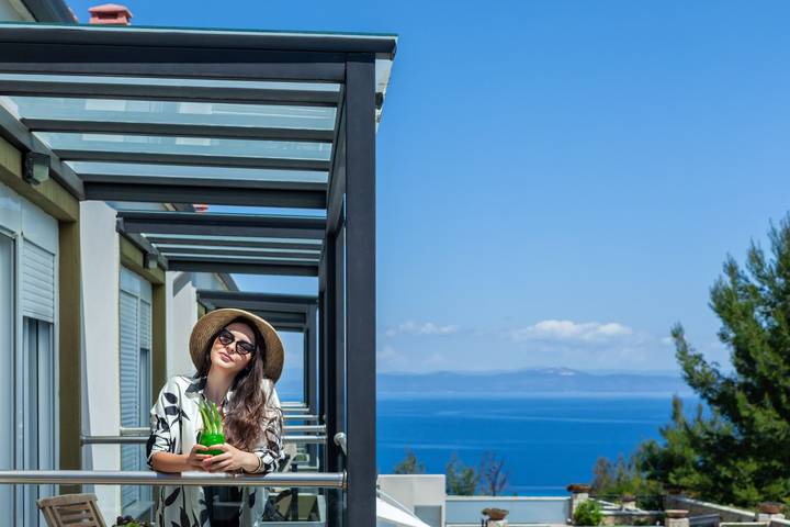 Bungalow für 4 Personen, mit Garten und Ausblick in Griechenland - 4