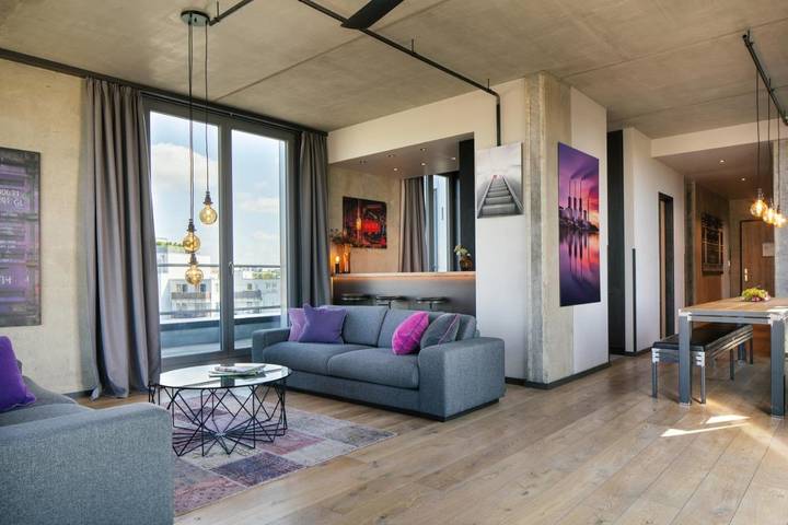 Ferienhaus für 6 Personen, mit Balkon und Terrasse sowie Garten und Ausblick in Mitte Berlin