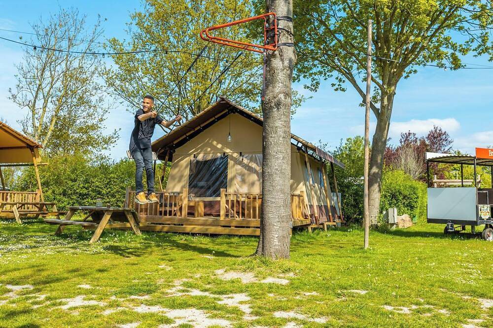 Lodgetent 2 in Noord-Scharwoude, Niederländische Nordsee