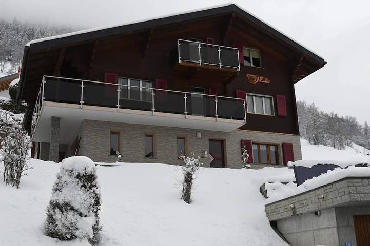 Ganze Wohnung, Matten Eg Süd Appartement/Fewo, Dusche, Wc 2 Zimmerwohnung, 2-Betten in Riederalp, Aletsch Arena