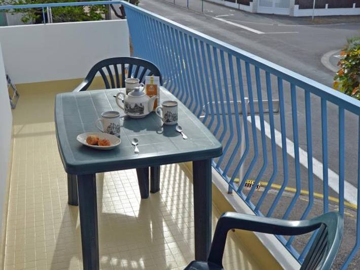 Appartement de vacances pour 4 personnes, avec balcon