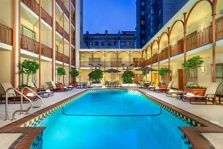 Hôtel pour 4 personnes, avec piscine et sauna à San Francisco