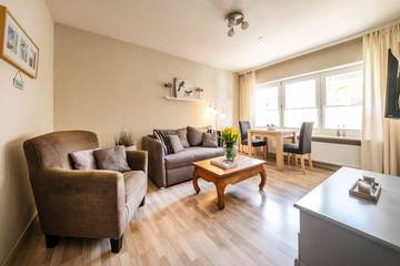 Ferienwohnung für 2 Personen, mit Terrasse, mit Haustier am Hafen Büsum