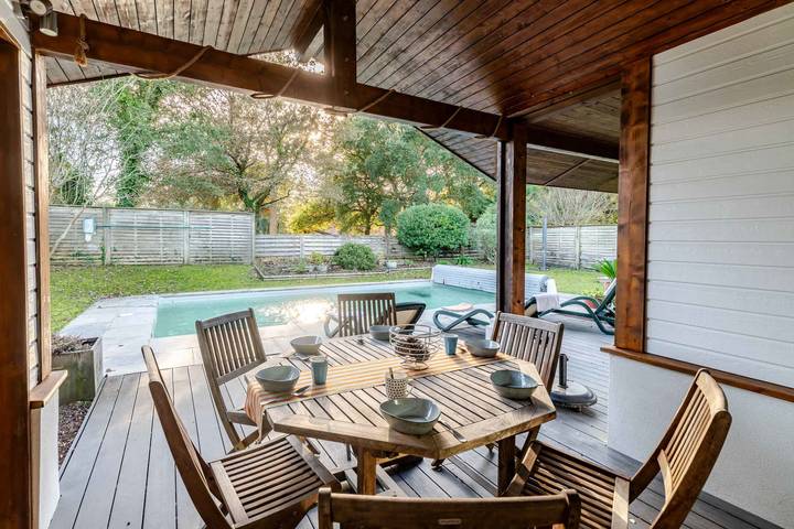 Casa de vacaciones para 6 personas, con terraza además de jardín y piscina, Familias con niños - 1