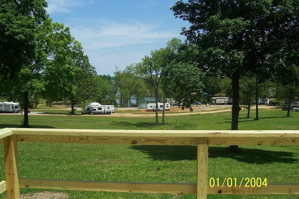 Kabine mit Blick auf Kentucky Lake in Kentucky Lake