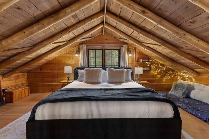 Ferienhaus für 4 Personen, mit Terrasse und Whirlpool sowie Garten und Sauna - 1