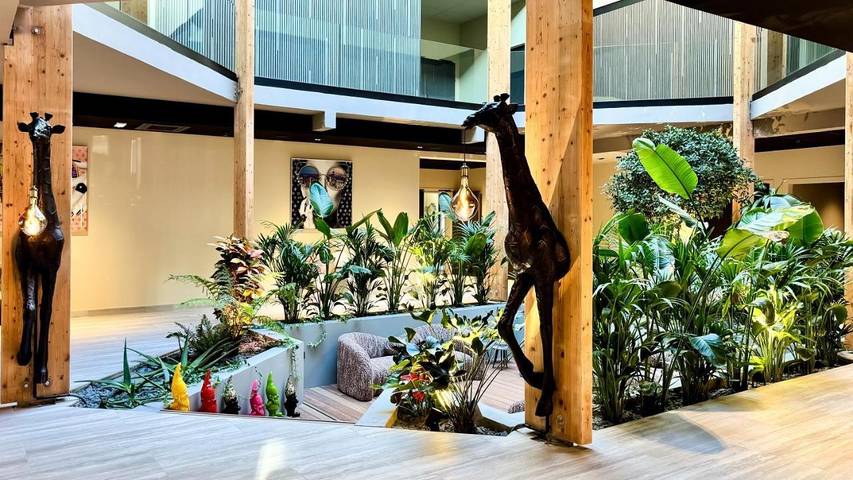 Hôtel pour 4 personnes, avec sauna et jardin