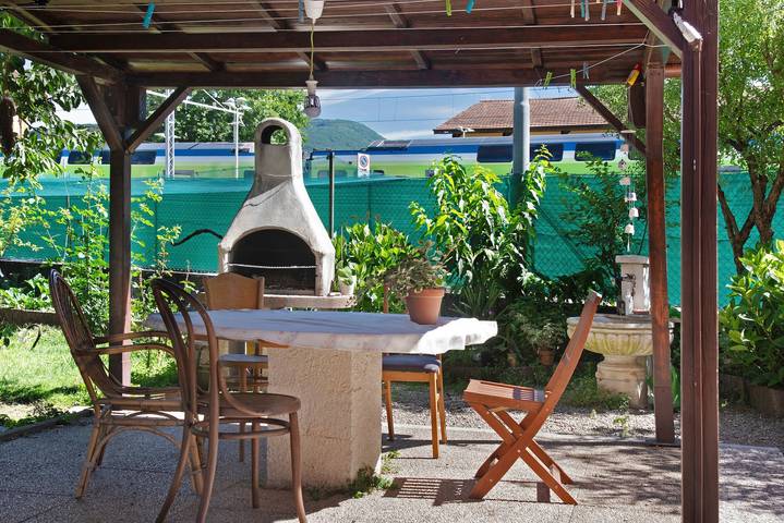 Ferienwohnung für 5 Personen, mit Garten