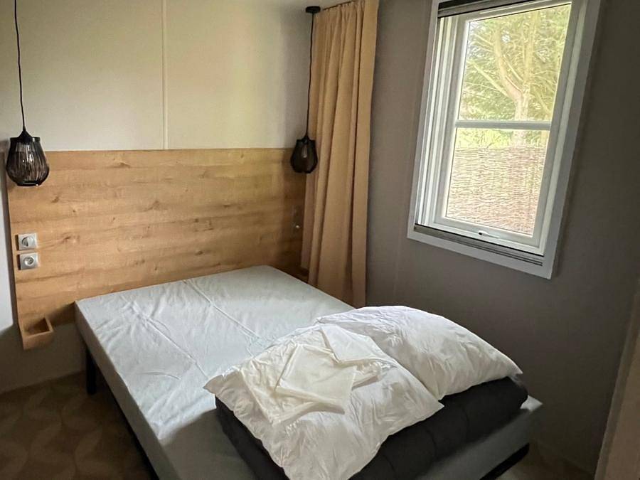 Camping Vallée de L'Indre - Mobilheim 6 personen - 6 Pers Vip Klimaanlage 3 Schlafz. in Montbazon, Tours und Umgebung