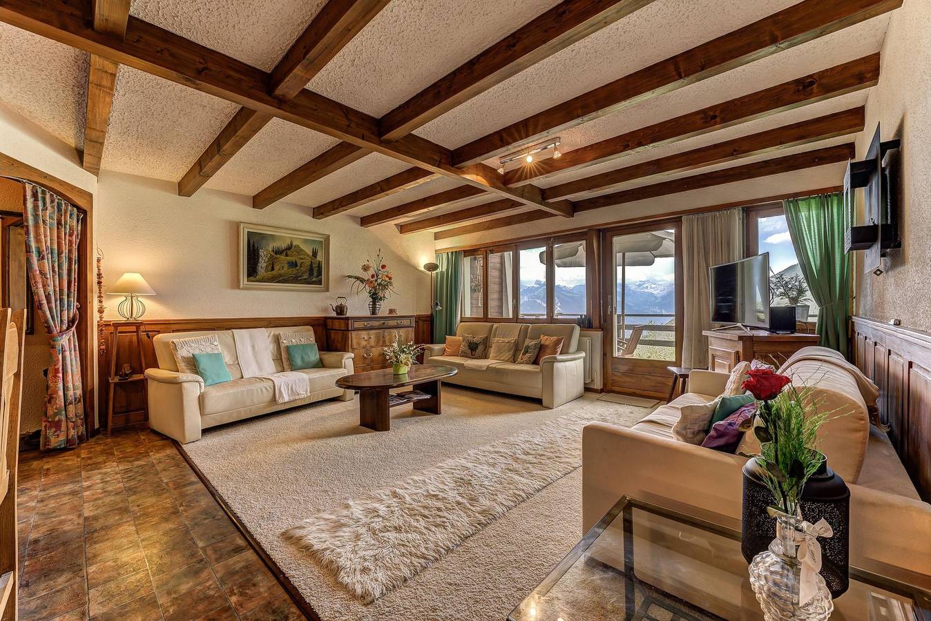 Ganze Wohnung, Ferienwohnung Appartement Arolles 701 in La Tzoumaz, Riddes