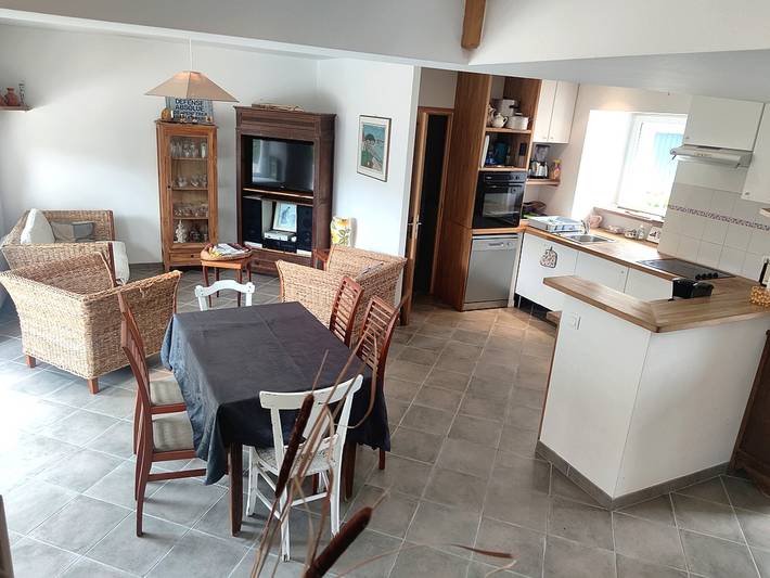 Location de vacances pour 12 personnes, avec Terrasse et Jardin à Le Tour-du-Parc