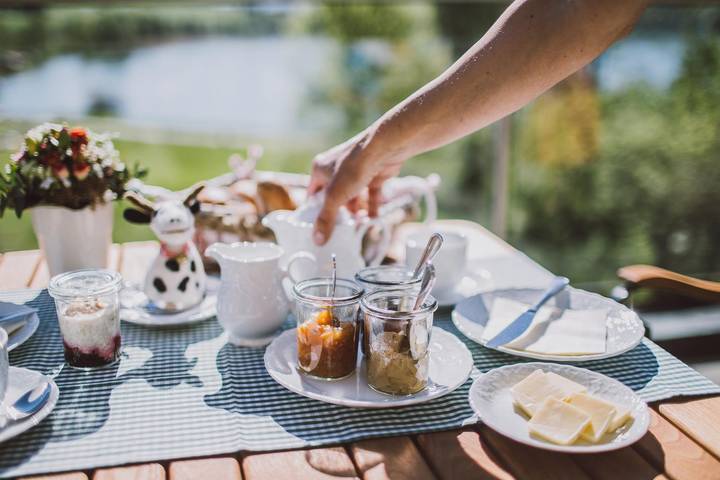 Hotel für 3 Personen, mit Terrasse und Garten sowie Sauna und Seeblick am Weißensee - 2