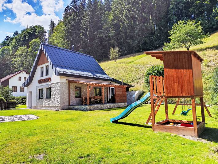 Maison de vacances pour 12 personnes, avec vue ainsi que terrasse et jardin - 1