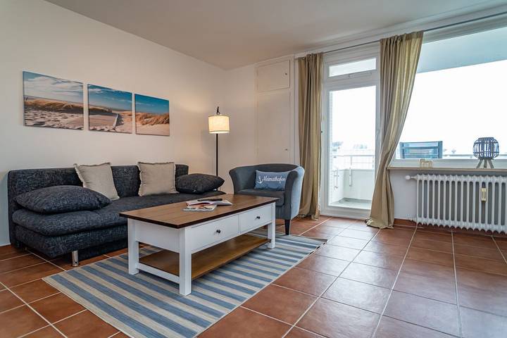 Ferienwohnung für 4 Personen, mit Balkon, mit Haustier in Westerland - 2