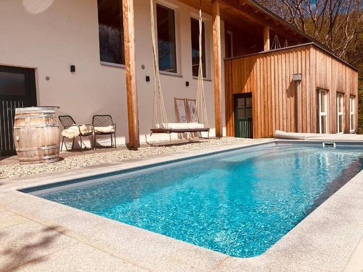 Bed and Breakfast für 2 Personen, mit Pool und Terrasse sowie Sauna und Ausblick, mit Haustier - 1
