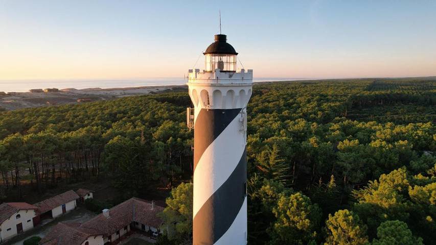 Location de vacances pour 8 personnes, avec vue et jardin dans Contis - 4