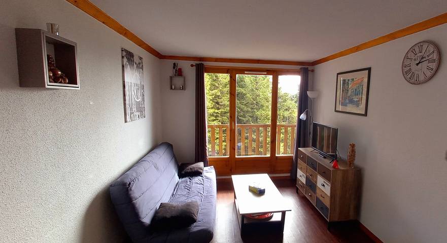 Appartement entier, Appartement de vacances 'Le Maevan' avec vue sur les montagnes, piscine partagée et Wi-Fi in Super Besse, Besse-et-Saint-Anastaise
