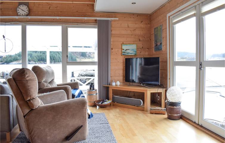 Ferienhaus für 4 Personen mit Terrasse in Bokn