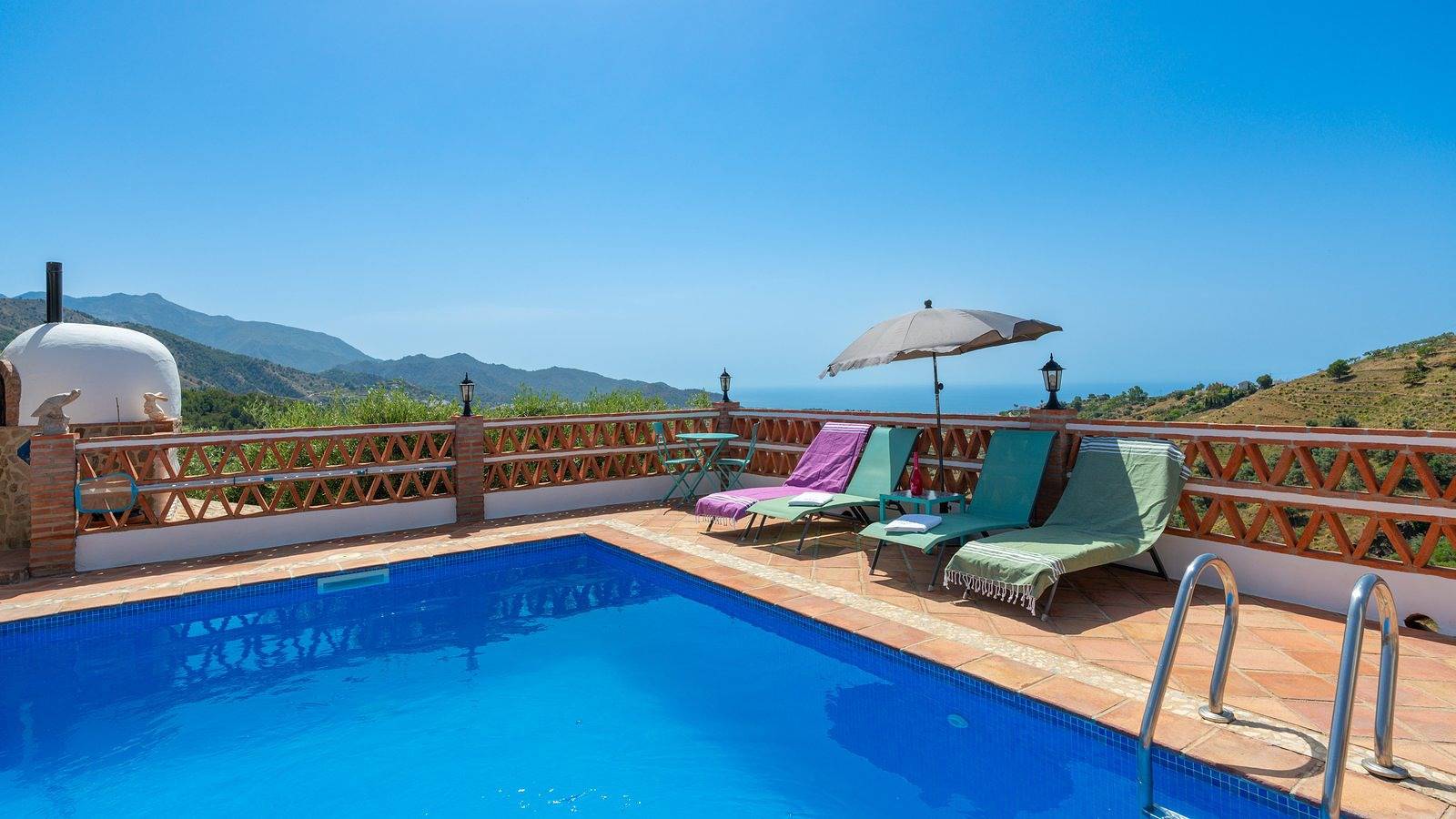 Villa pour 4 Personnes dans Frigiliana, Costa del Sol