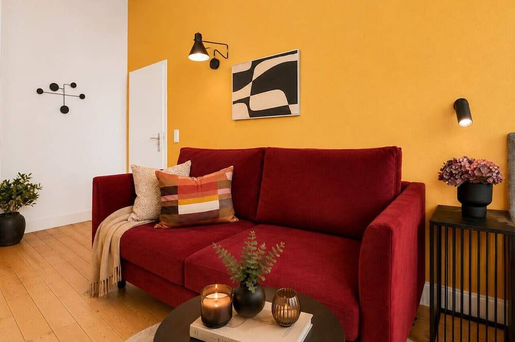 Appartement entier, Zentrales Studio mit Küche & Waschküche in Bielefeld, Rhénanie-du-Nord-Westphalie