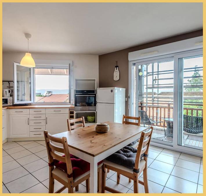 Gîte pour 4 personnes, avec balcon à Archamps - 2