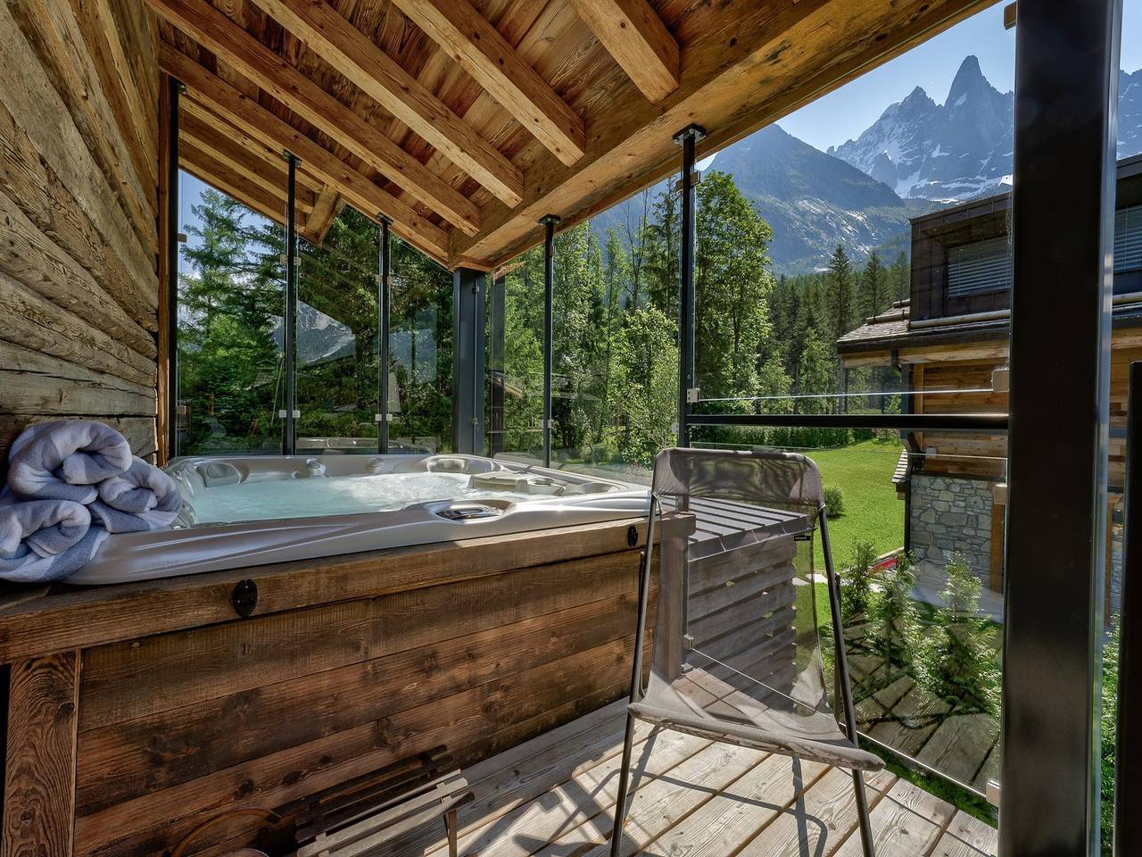 Chalet in Chamonix mit beheiztem Pool in Brevent-Flegere, Chamonix