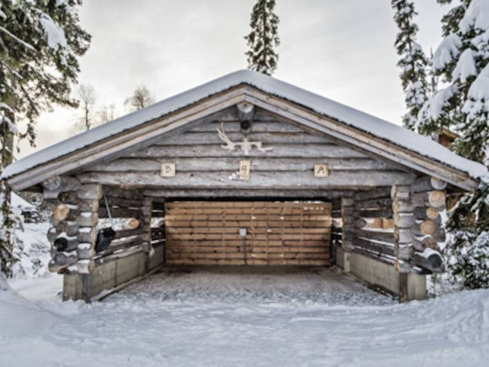 Joikupirtti b in Pyhä, Lappland