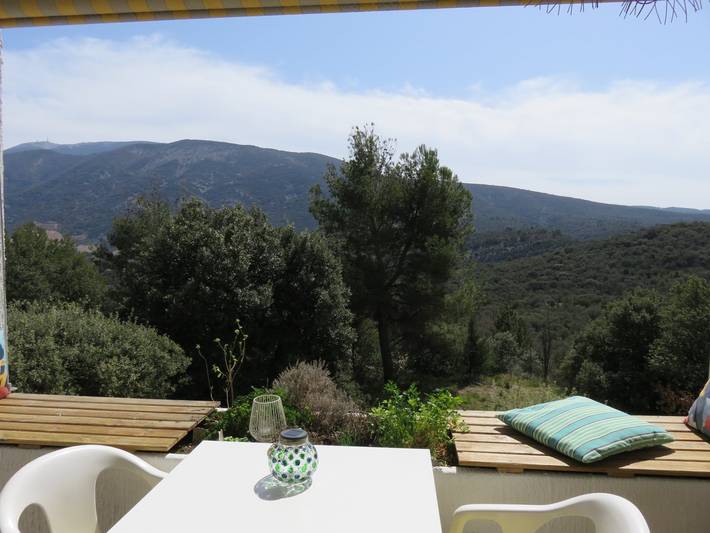 Gîte pour 3 personnes, avec piscine et balcon à Mollans-sur-Ouvèze