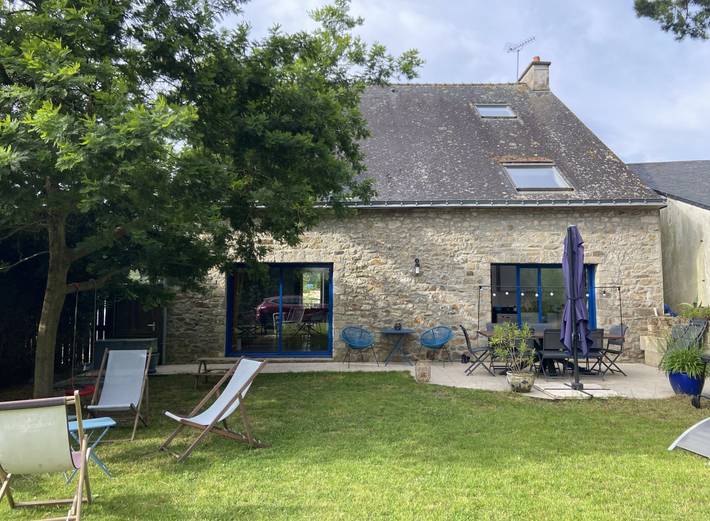 Gîte pour 14 personnes, avec jardin et terrasse à Baden (France)
