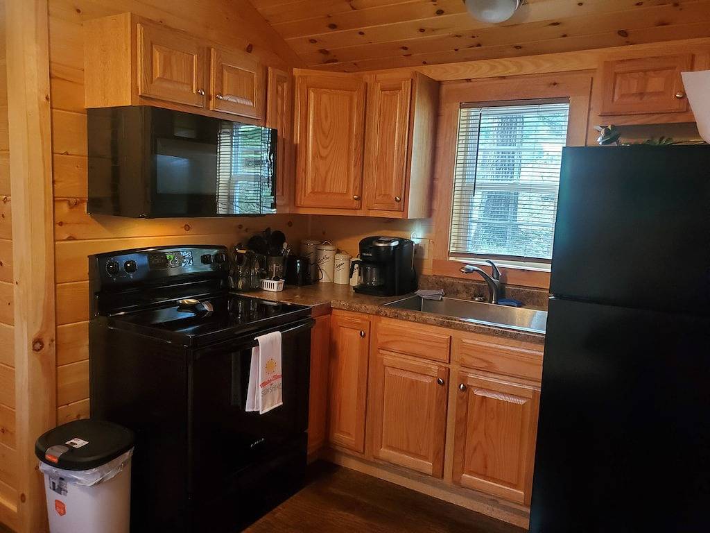Beautiful Tiny Home log cabin on the lake - Perfect for a couples getaway! in Douglas Lake
