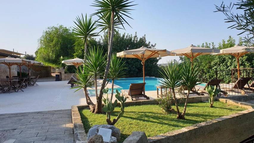 Chambre d’hôte pour 2 personnes, avec piscine ainsi que vue et jardin à Presicce - 3