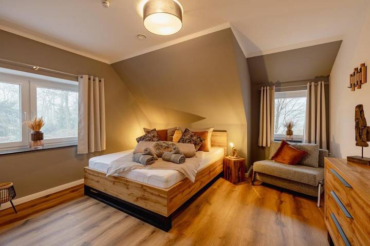 Ferienwohnung für 8 Personen, mit Ausblick und Garten, mit Haustier in Walsrode