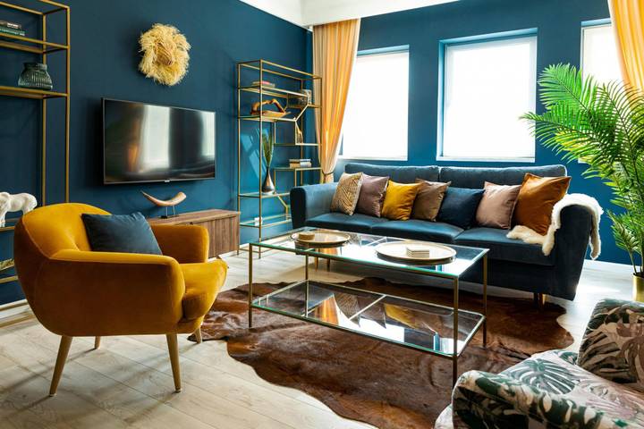 Apartamento para 8 personas, con terraza, Se admiten mascotas en Bucarest