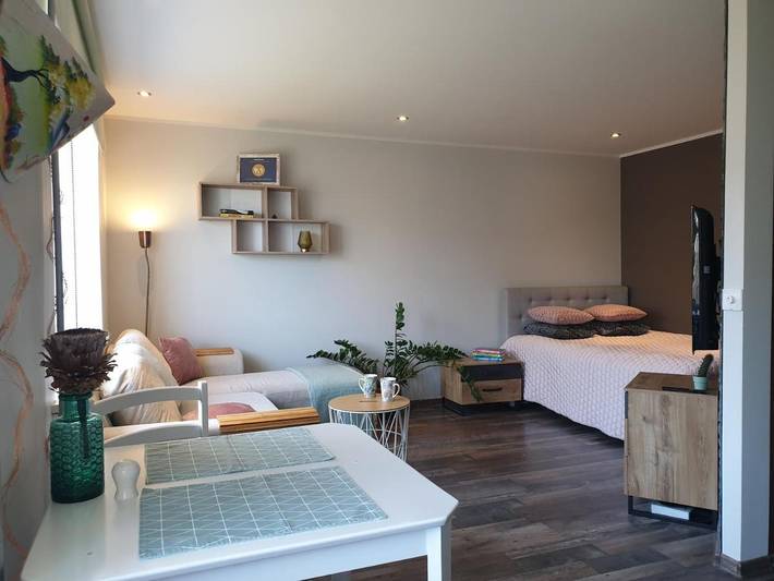 Gîte pour 2 personnes, avec vue et jardin à Pärnu