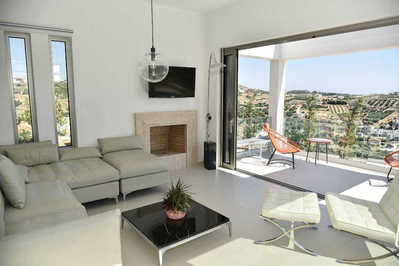Villa für 6 Personen mit Garten in Agia Pelagia, Achlada