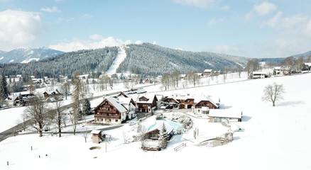 Ferienhaus für 12 Personen, mit Garten und Ausblick sowie Sauna und Pool, mit Haustier in Ramsau am Dachstein