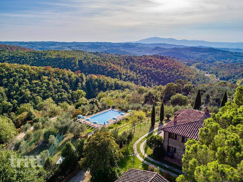 Tritt — Questo appartamento per quattro persone a Città della Pieve si trova su una collina tra gli ulivi in Città della Pieve, Perugia e dintorni