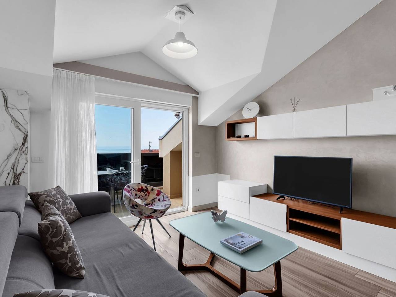 Hel leilighet, Brotis - apartment with sea view in Promajna, Makarska Riviera