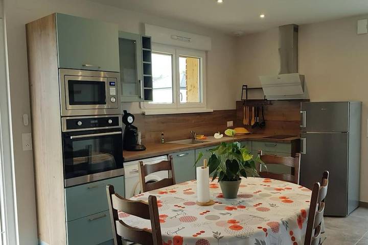 Maison de vacances pour 4 personnes, avec vue sur le lac et jardin en Moselle - 4