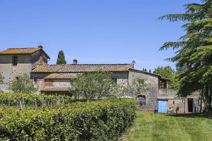 Villa pour 4 personnes, avec piscine et jardin à Monteriggioni