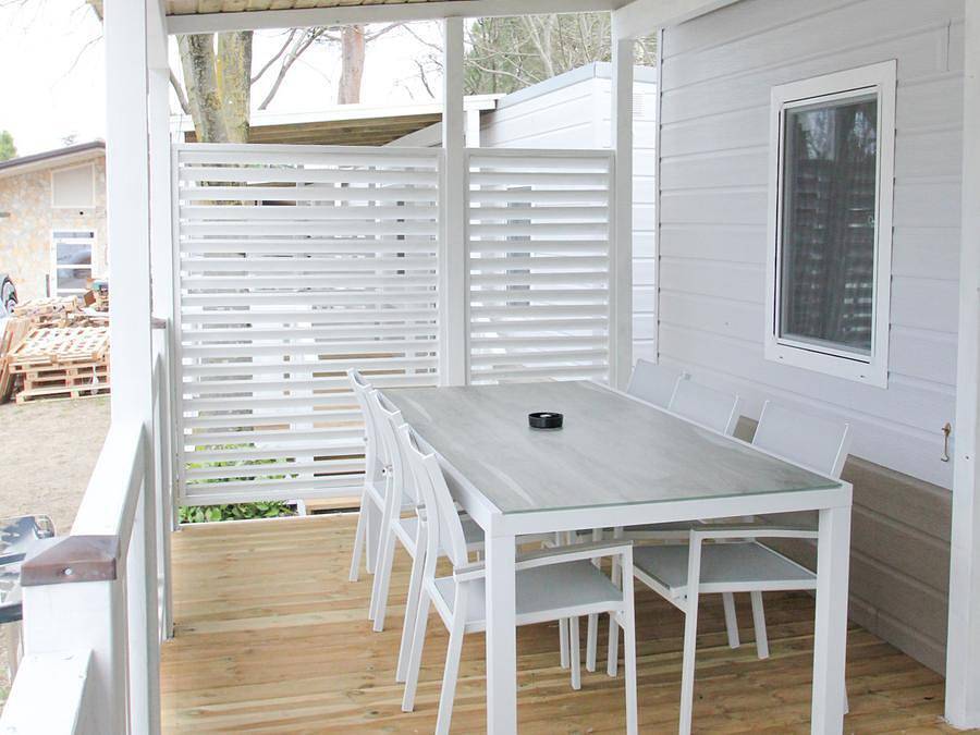 Camping Free Time - Stacaravan 7 personen - Gelukkige overste in Bibbona, Etruskische kust