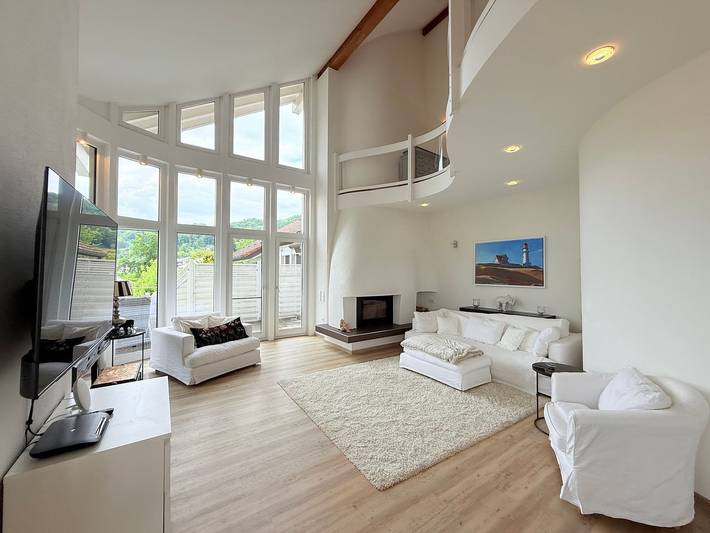 Ferienwohnung für 6 Personen, mit Balkon und Balkon/Terrasse sowie Terrasse und Garten in Bodman-Ludwigshafen