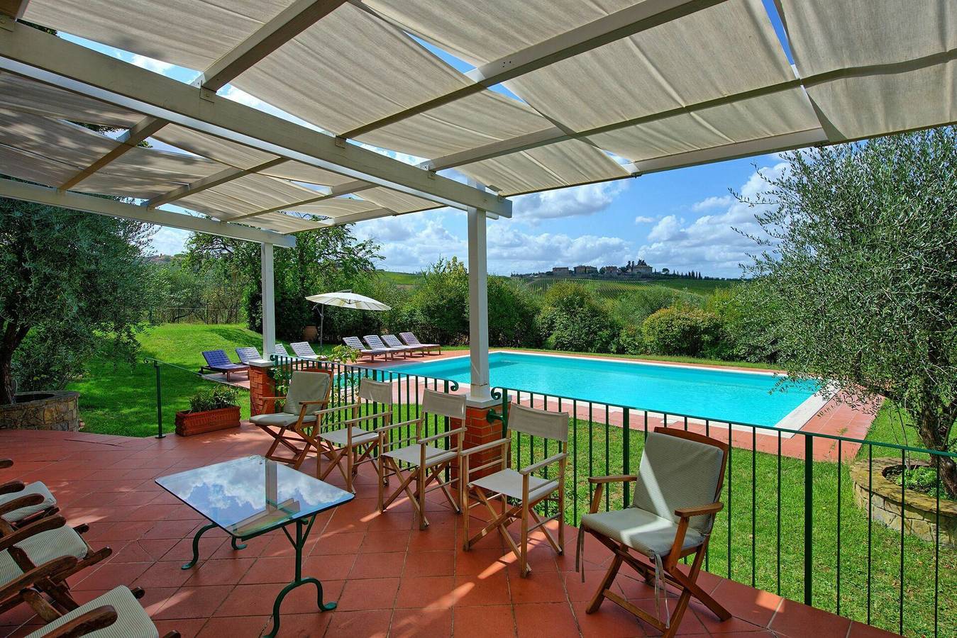 Villa für 10 Personen mit Pool in Montespertoli, Florenz Provinz